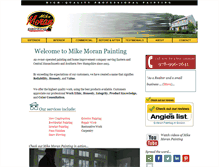 Tablet Screenshot of mikemoranpainting.com